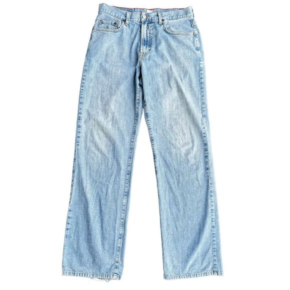 Vintage 90’s Y2K Lucky Brand Jeans Dungarees Bootcut  Style Size 32 - Picture 2 of 9